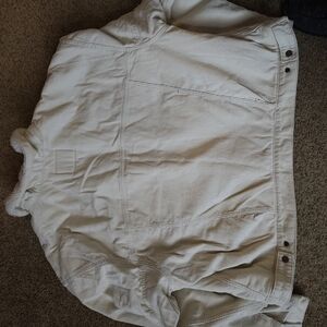Levi's Off-White Utility Jacket for Women